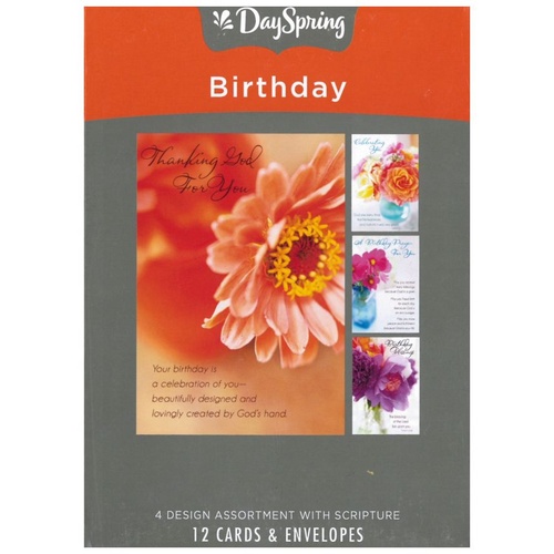 BOXED CARDS BIRTHDAY FLOWER PHOTO'S