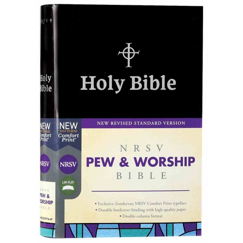 NRSV PEW & WORSHIP BIBLE - BLACK