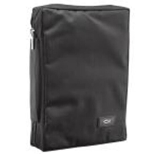 BIBLE COVER MEDIUM CANVAS BLACK WITH FISH