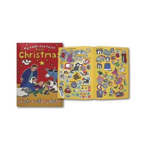 MY LOOK AND POINT FIRST CHRISTMAS STICKER BOOK 