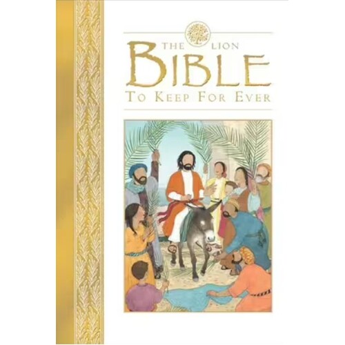 LION BIBLE TO KEEP FOR EVER - GOLD 