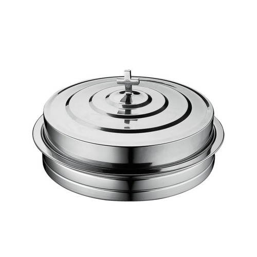 COMMUNION TRAY STAINLESS STEEL 40 CUP WITH LID 