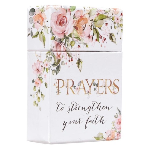 PRAYER CARDS BOXED - STRENGTHEN YOUR FAITH
