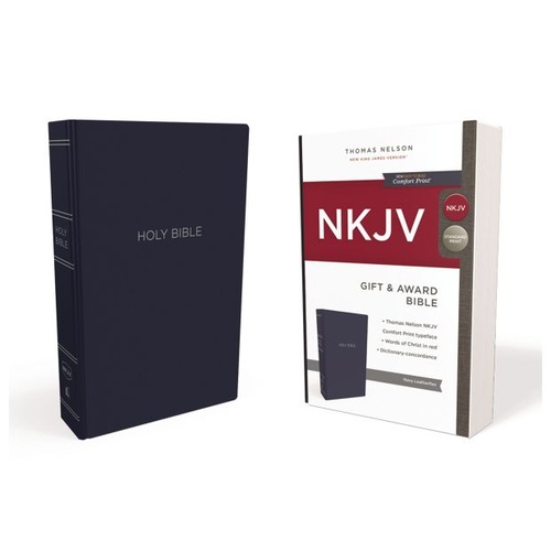NKJV GIFT & AWARD BIBLE NAVY