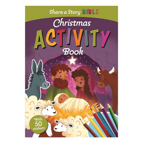 SHARE A STORY BIBLE - CHRISTMAS ACTIVITY BOOK