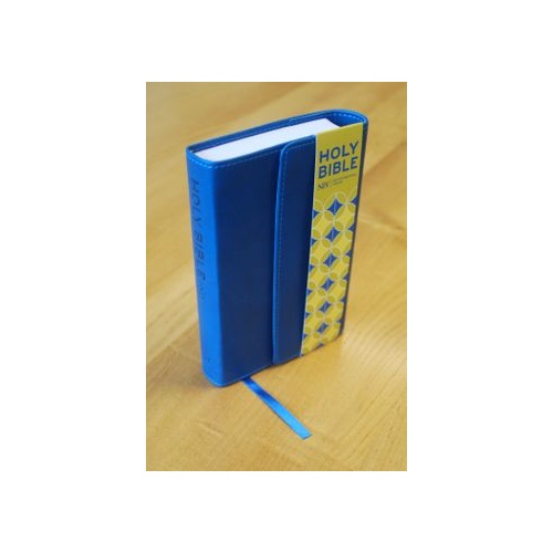 NIV POCKET BIBLE BLUE SOFT-TONE WITH CLASP
