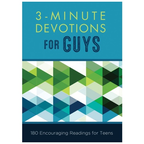 3 MINUTE DEVOTIONS FOR GUYS