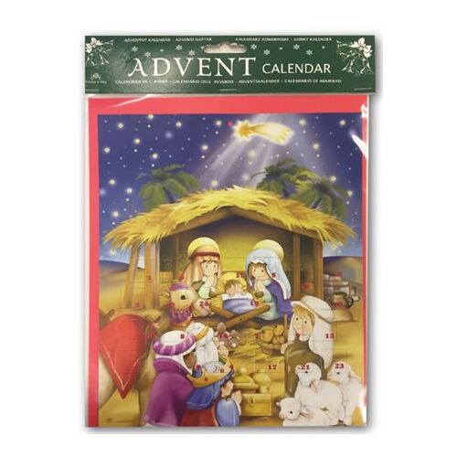 ADVENT CALENDAR WITH GLITTER  **Limited Stock**