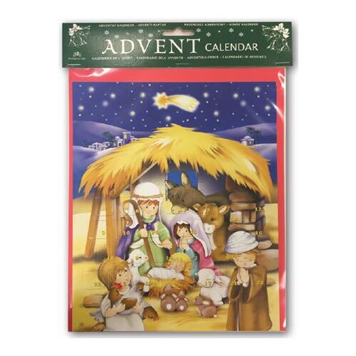 ADVENT CALENDAR WITH GLITTER 