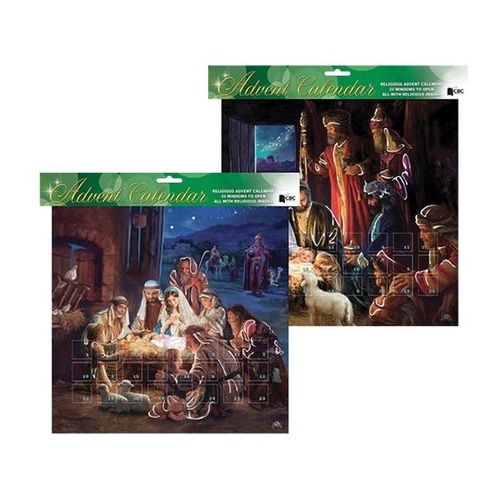 ADVENT CALENDAR WITH GLITTER 