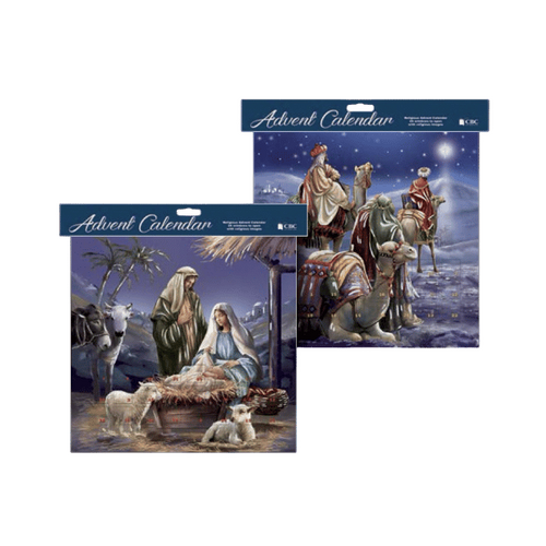 ADVENT CALENDAR WITH ANIMALS & GLITTER