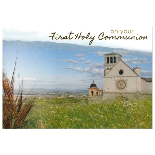 ASSISI CARD COMMUNION                    