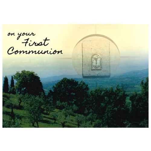 ASSISI CARD COMMUNION                    