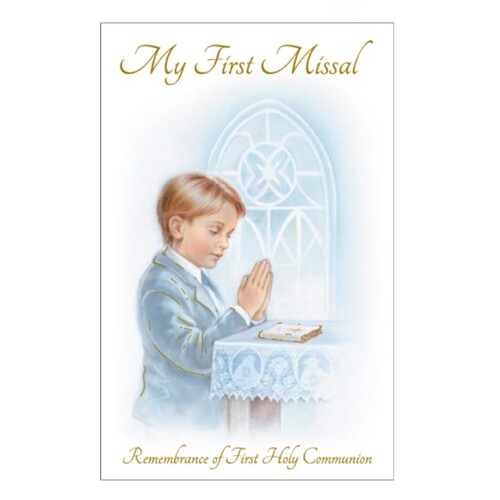 COMMUNION REMEMBRANCE MISSAL BOY PB