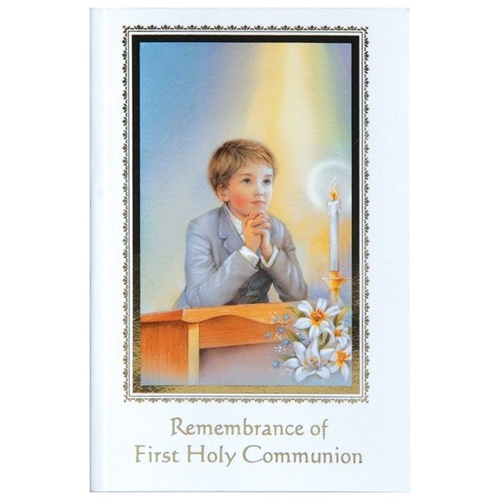 COMMUNION REMEMBRANCE MISSAL BOY P/B   **Limited Stock**