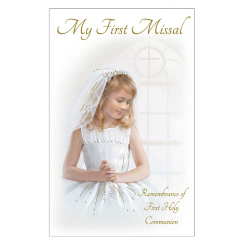 COMMUNION REMEMBRANCE MISSAL GIRL HC