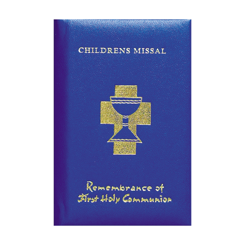 COMMUNION REMEMBERANCE MISSAL BLUE