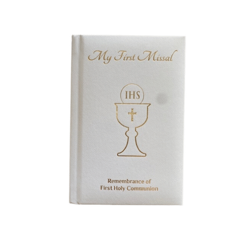 COMMUNION REMEMBRANCE MISSAL WHITE