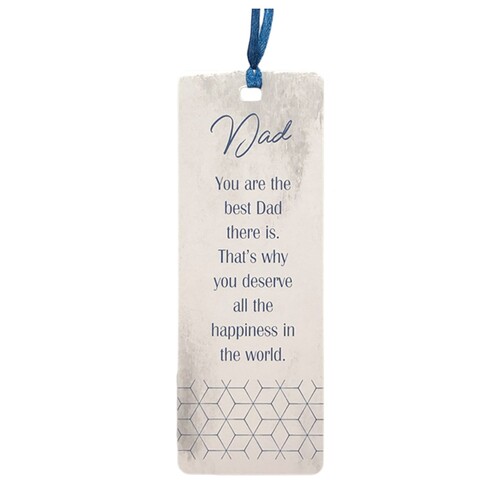 BOOKMARK WITH RIBBON DAD