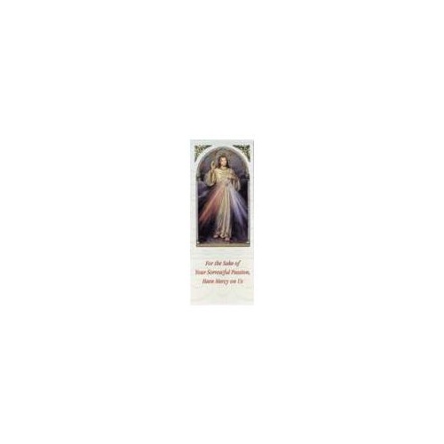 GOLD FOIL BOOKMARKS PK 25 Divine Mercy  **Limited Stock**