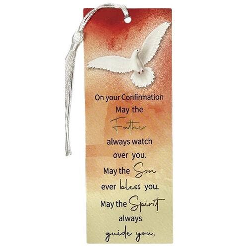 BOOKMARK CONFIRMATION GOLD-FOILED WITH TASSLE