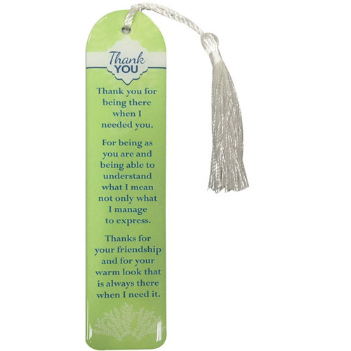 THANK YOU BOOKMARK WITH TASSLE