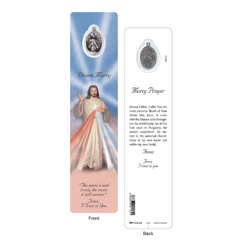 BOOKMARK LAMINATED Divine Mercy
