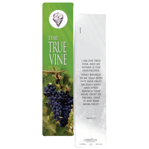 WINDOW BOOKMARK LAMINATED The True Vine **Limited Stock**