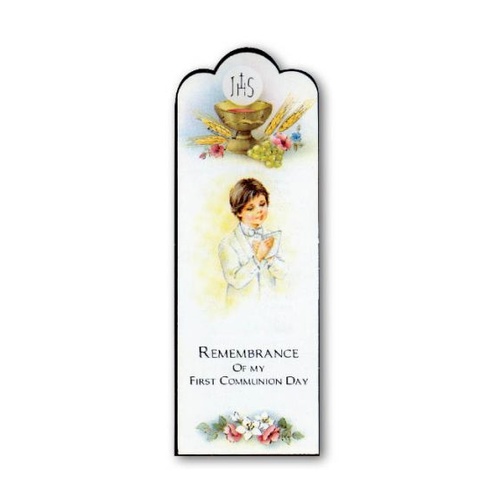BOOKMARK COMMUNION BOY PKT 25   **Limited Stock**
