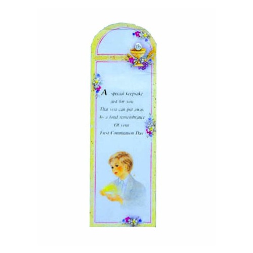 BOOKMARK COMMUNION KEEPSAKE BOY  PKT 25 **Limited Stock**