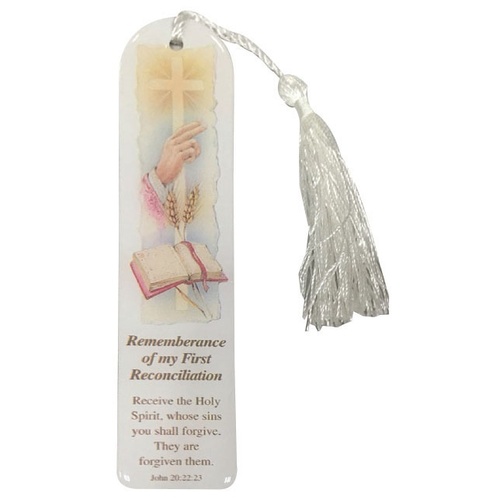 RECONCILIATION CARD WITH BOOKMARK AND TASSLE 