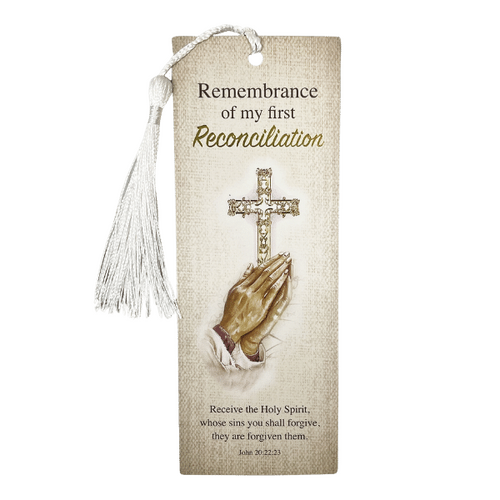 RECONCILIATION BOOKMARK WITH TASSEL