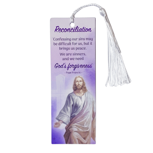 RECONCILATION BOOKMARK WITH TASSEL