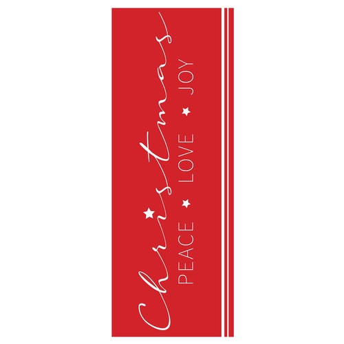 Christmas Bookmark – Peace, Love & Joy (Pack of 25)