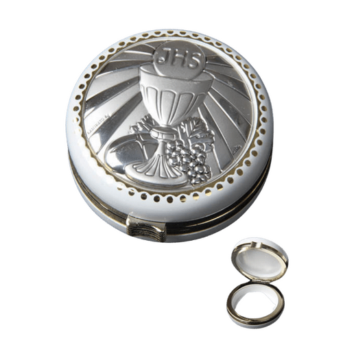COMMUNION JEWELLERY/ROSARY BOX - WITH S/S MOTIF