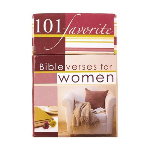 101 BIBLE VERSES FOR WOMEN BOXED VERSE CARDS