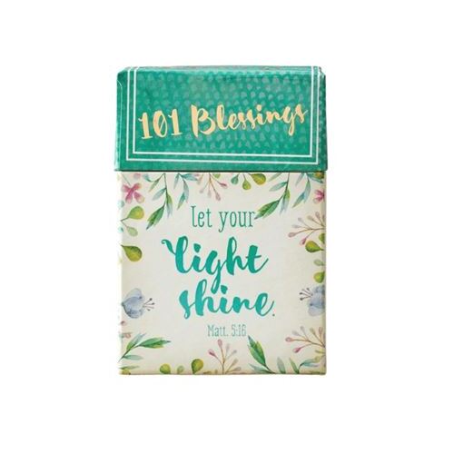 101 BLESSINGS BOXED LET YOUR LIGHT SHINE
