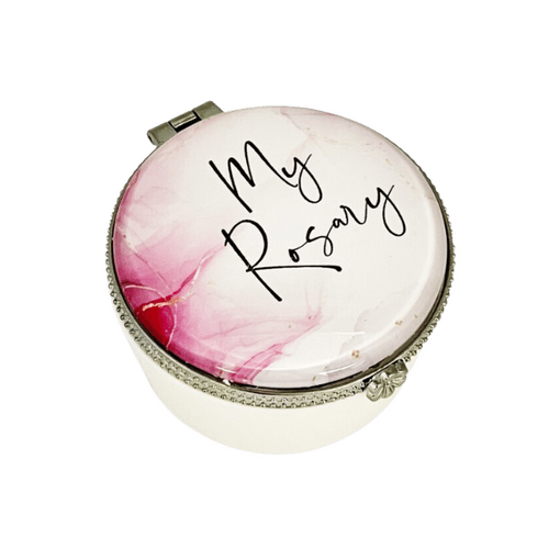 MY ROSARY BOX PORCELAIN PINK