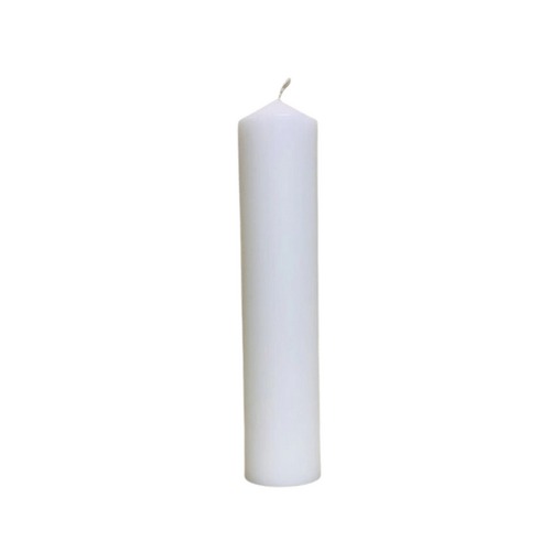 CANDLE 10 X 2" WHITE