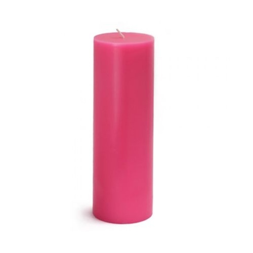CANDLE 10 X 3" PINK