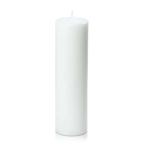 CANDLE 10 X 3" WHITE           