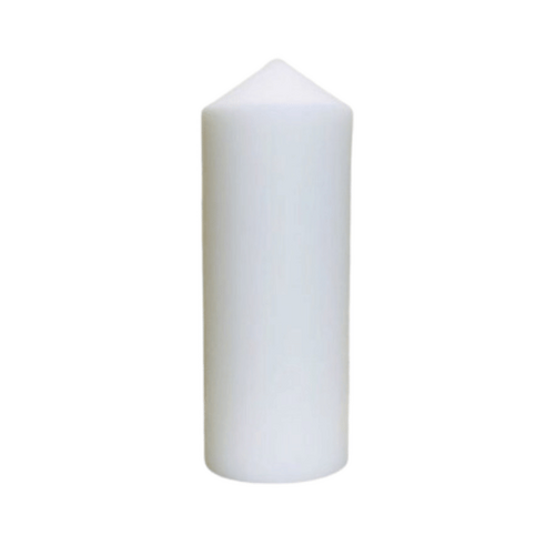 CANDLE 10 X 4" WHITE