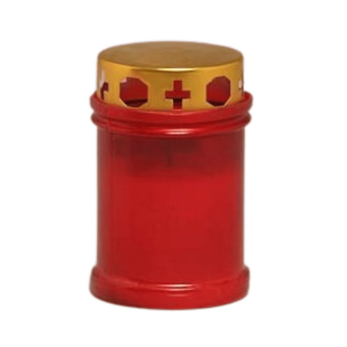 VOTIVE CANDLE RED 1 DAY 60 X 100MM      