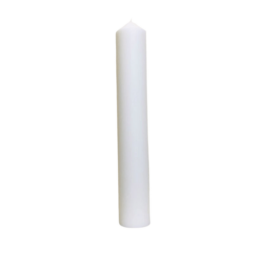 CANDLE 24 X 4 " WHITE 