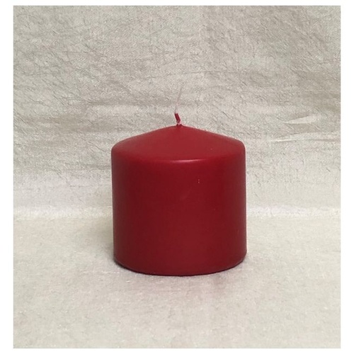 CANDLE 3 X 3" RED                 