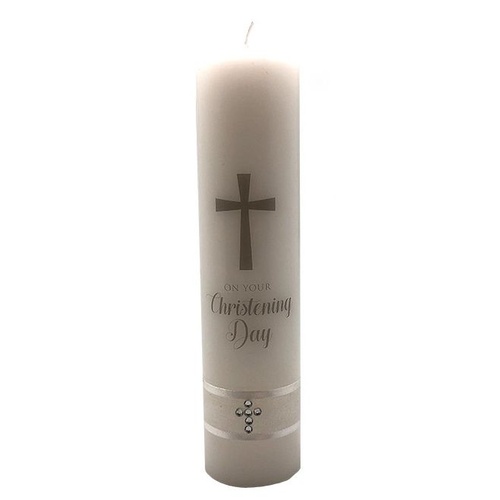 CHRISTENING CANDLE 20x5cm - ADULT