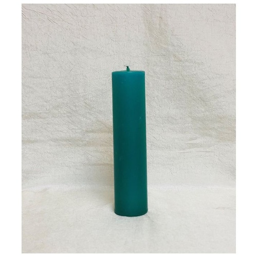 CANDLE 6 X 1.5" GREEN                   