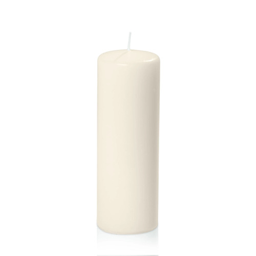 CANDLE 15X5CM IVORY         