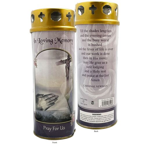 DEVOTIONAL CANDLE - IN LOVING MEMORY