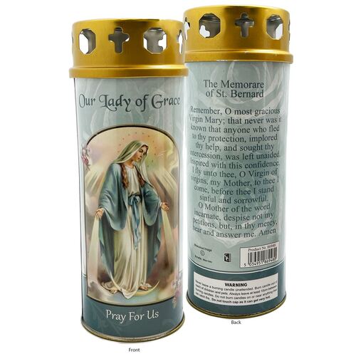 DEVOTIONAL CANDLE - OUR LADY OF GRACE
